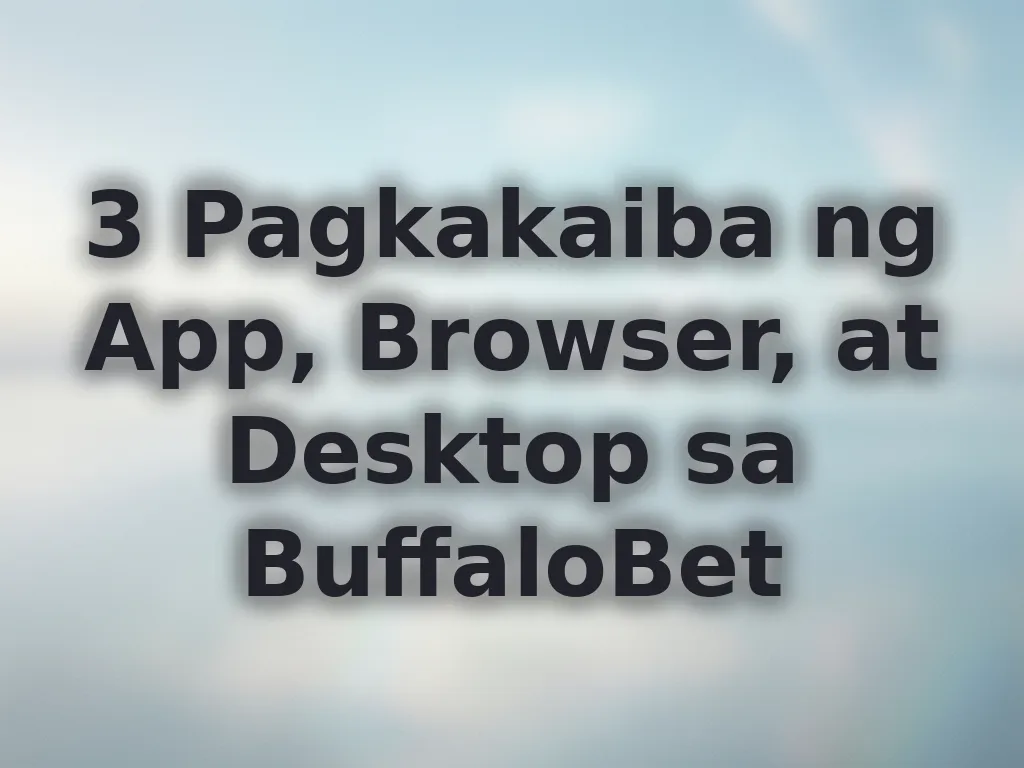 Pagkukumpara ng device